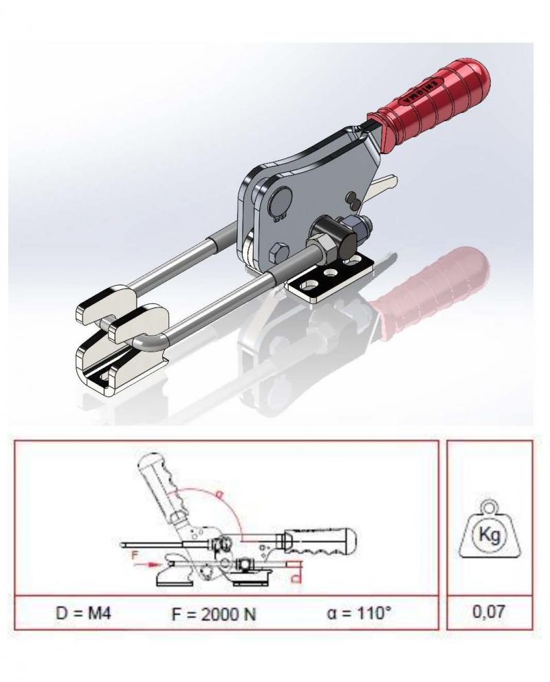 Enigma Clamp www.enigmaclamp.com.tr Kilitli U Kancalı Kenet (13104