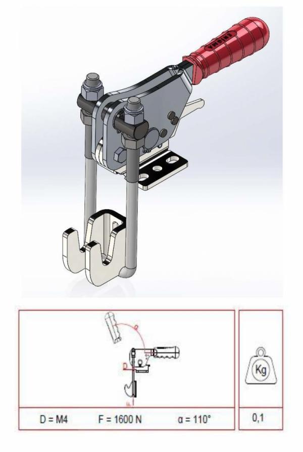 U Kancalı Klamp (13204 Y)