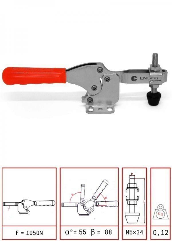 Horizontal Base Clamps / 1261 Y 