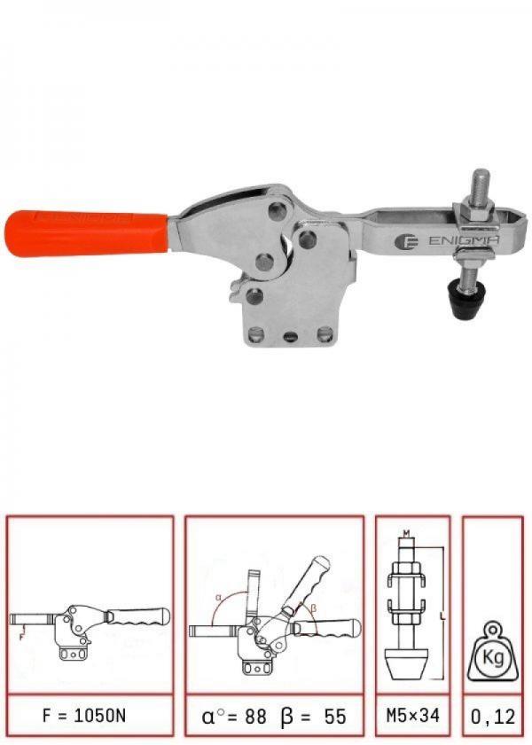Vertical Base Clamps / 1261 D