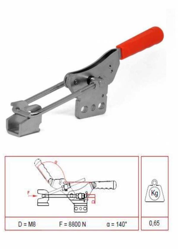 U Kancalı Klamp (13108 D)