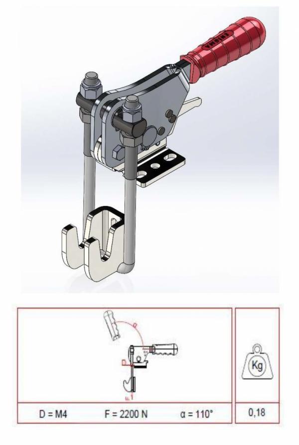 U Kancalı Klamp (13205 Y)