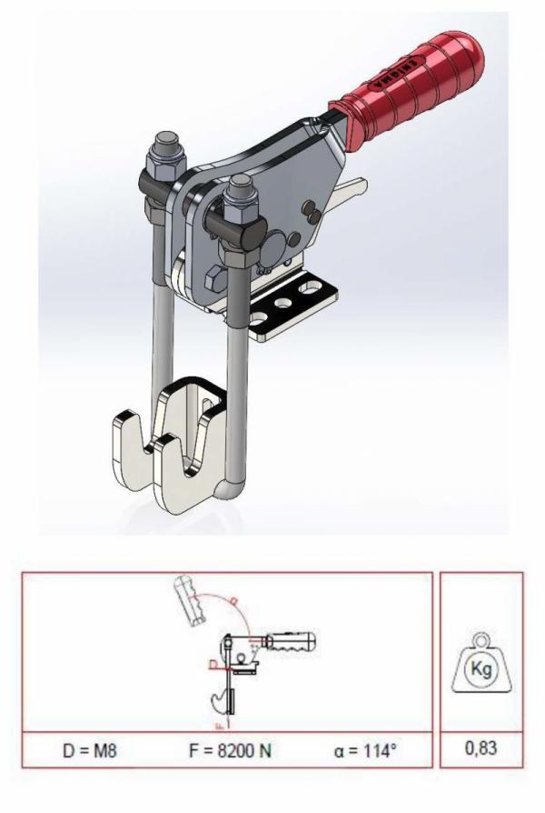 U Kancalı Klamp (13208 Y)