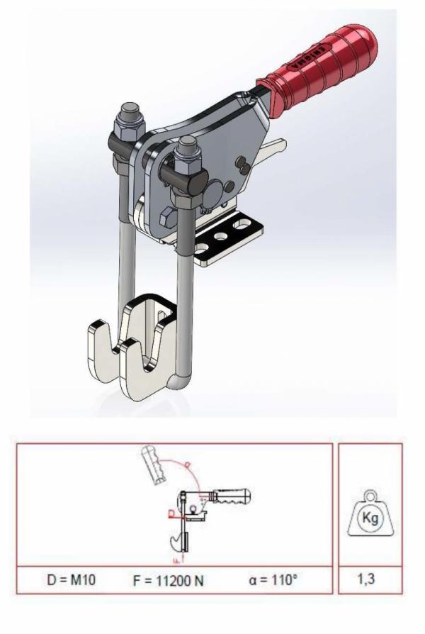 U Kancalı Klamp (13210 Y)