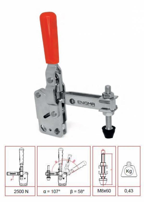 Dikey Taban Klemp / 1103 D (1207 UD)